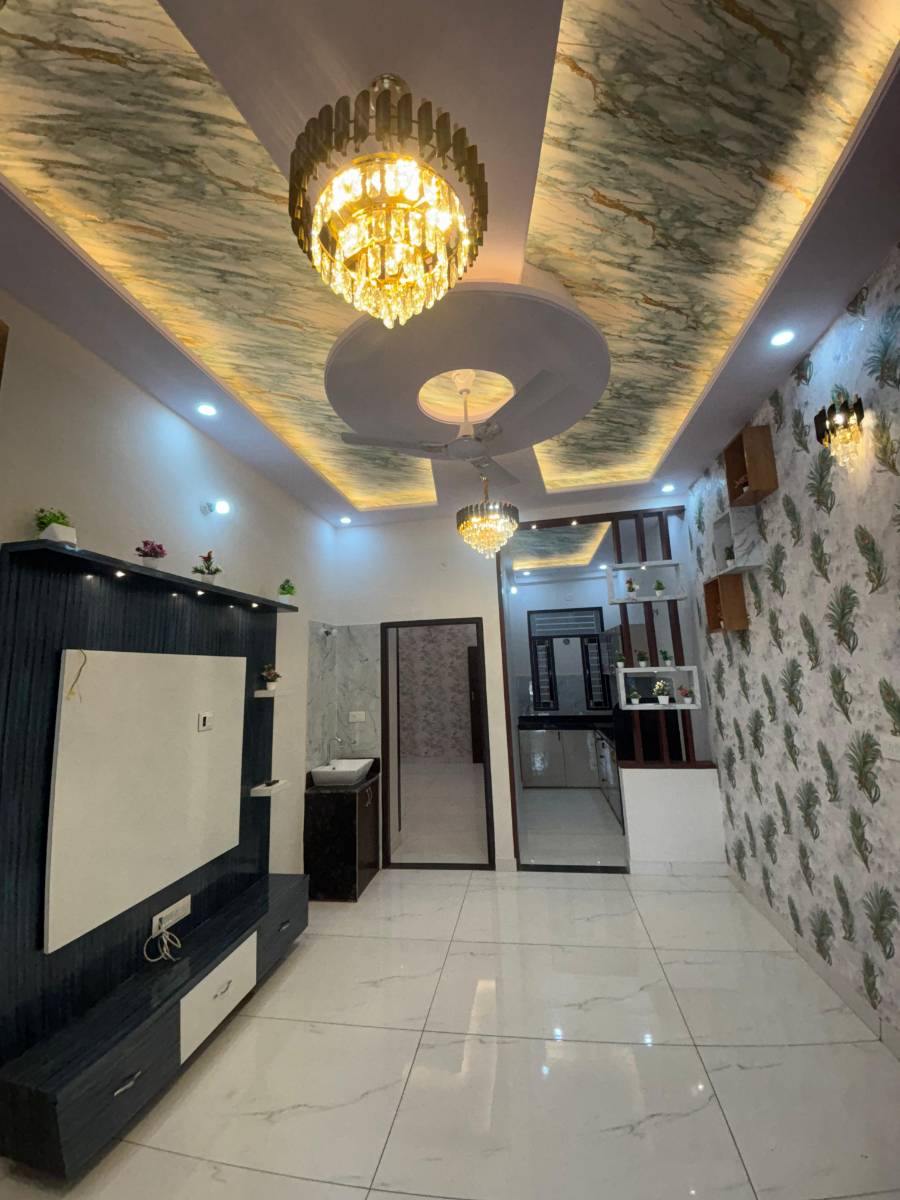 16*50=90 gaj full duplex house double parking hathoj sirsi link road 