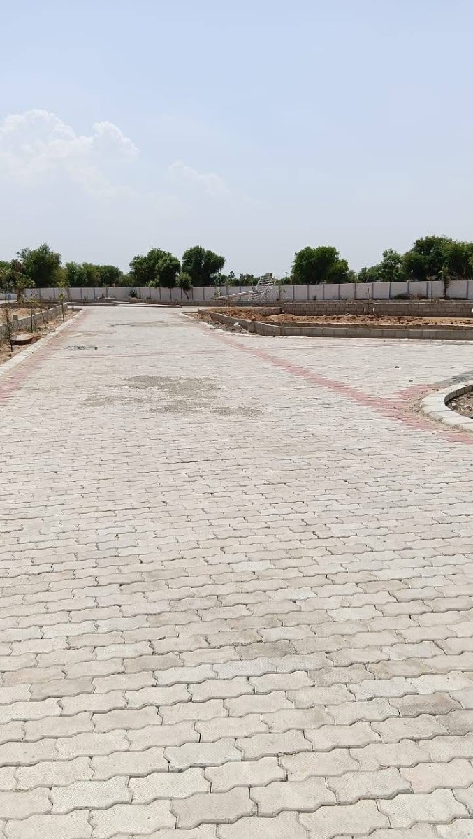 Farmhouse plot in fully developed gated township